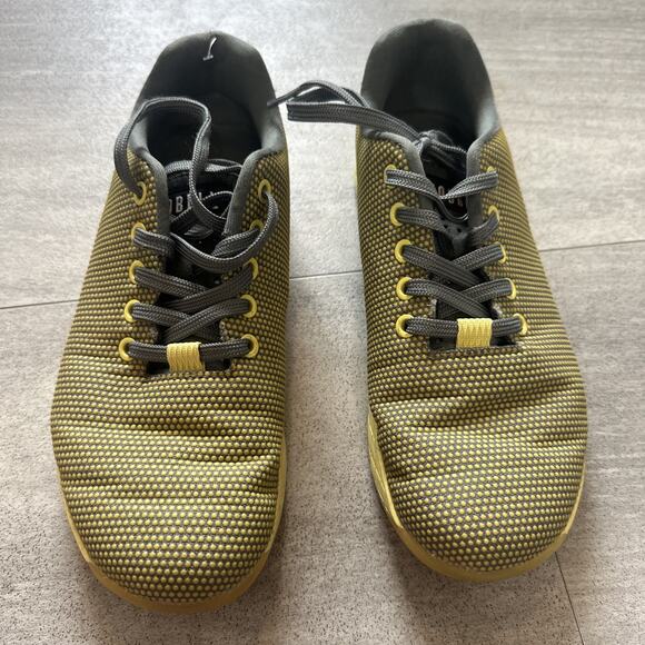 NO BULL Mens Outwork Cross Training Shoe 7.5 Yellow Sneaker Gym Workout main image 4